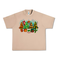 Burro christmas trees with basketball Urban Heavy Tee - Zillion Design Studio