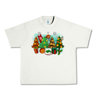 Pistachio christmas trees with basketball Urban Heavy Tee - Zillion Design Studio