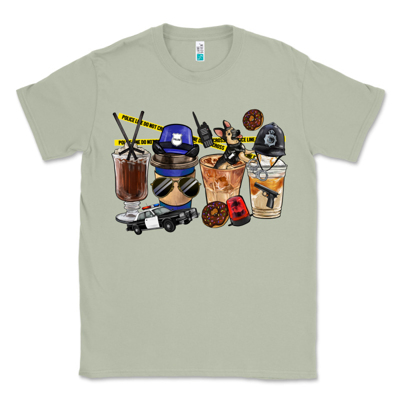 Police Coffee Cups Classic Tee by FaDigitalArtStudio | Teevron