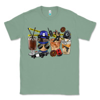 Sage Police Coffee Cups Classic Tee - FaDigitalArtStudio