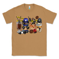 Toasted Coconut Police Coffee Cups Classic Tee - FaDigitalArtStudio