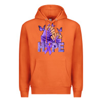 Carrot Hope all Cancers nails Premium Hoodie - NancyCooperArtShop
