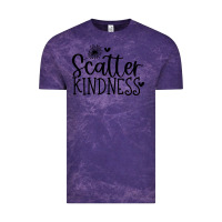 Cloud Purple kindness Vintage Tee - Unal Design