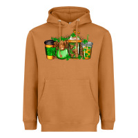 Meerkat longhaired cow st patricks coffee Heavyweight Hoodie - Jasminsmagicworld
