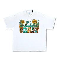 White beautiful crazy Urban Heavy Tee - texasbilliewilder