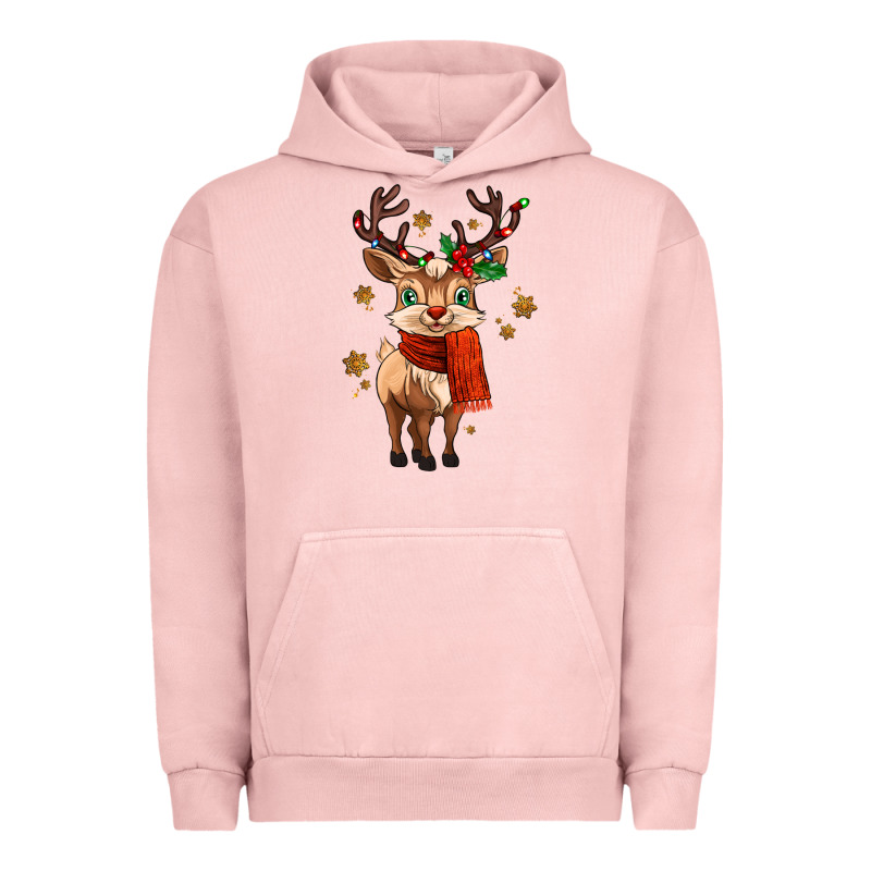 Reindeer In Christmas Urban Hoodie by MaliasSmallBusiness | Teevron