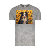 Cloud Rock australian shepherd Vintage Tee - Unal Design