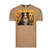 Vintage Coffee australian shepherd Vintage Tee - Unal Design