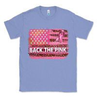 Colony Blue Back The Pink American Flag Classic Tee - texasbilliewilder