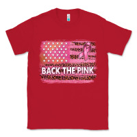 Red Back The Pink American Flag Classic Tee - texasbilliewilder