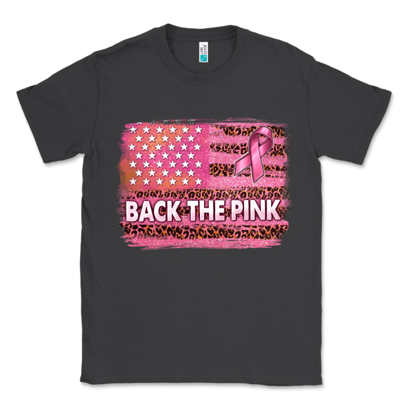 Back The Pink American Flag Classic Tee by texasbilliewilder | Teevron