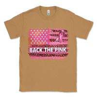 Toasted Coconut Back The Pink American Flag Classic Tee - texasbilliewilder