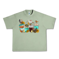 Oil Green chicken coffee cups Urban Heavy Tee - texasbilliewilder