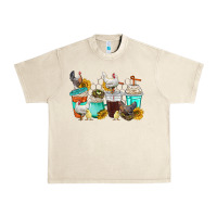 Sandshell chicken coffee cups Urban Heavy Tee - texasbilliewilder