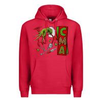 Cardinal grinch hand cma nurse Premium Hoodie - NancyCooperArtShop