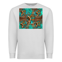 Dove Grey indian headdress Premium Sweatshirt - Artiststas