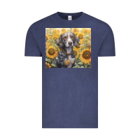 Vintage Denim beagle Vintage Tee - Unal Design