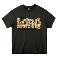 Asphalt the lord is my light and my salvation Heavy Core Tee - CowhideDigitalArt