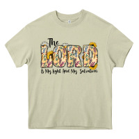 Mossy the lord is my light and my salvation Heavy Core Tee - CowhideDigitalArt