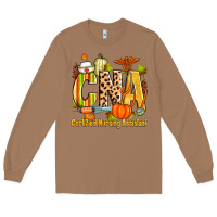 Toasted Coconut fall cna certified nursing assistant Long Sleeve Tee - Zillion Design Studio
