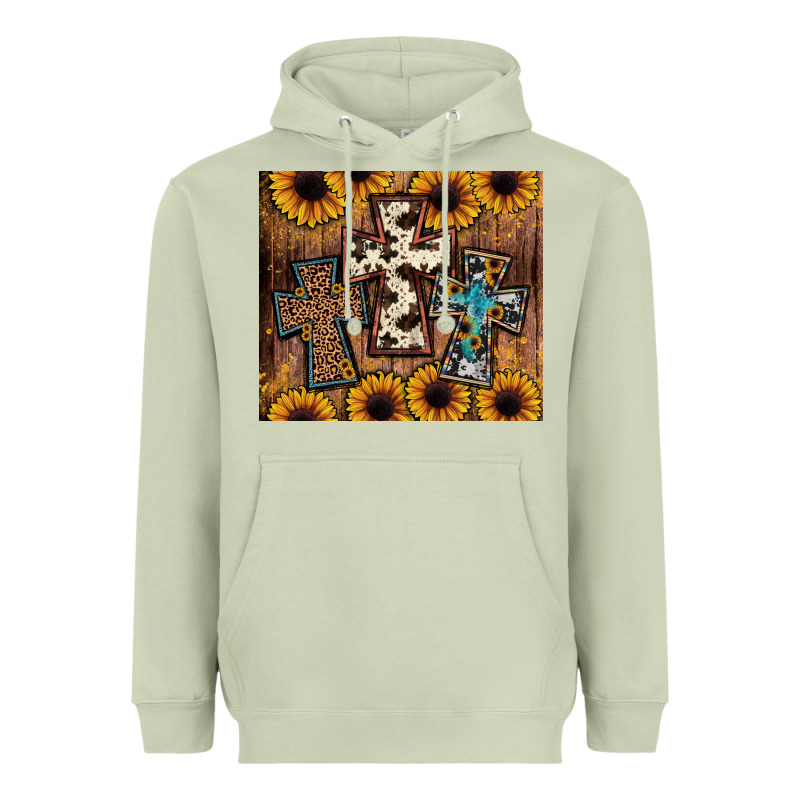Cross Tumbler Heavyweight Hoodie by JahusDesignShop | Teevron