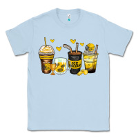 Dusty Blue ice hockey coffee cups Classic Tee - Zillion Design Studio