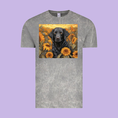 Vintage Tee black lab