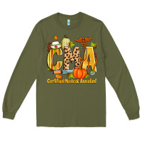 Army Green fall cma certified medical assistant Long Sleeve Tee - Zillion Design Studio