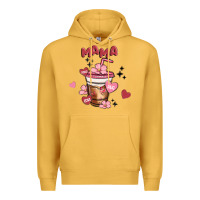 Mustard mama coffee cups Premium Hoodie - MaliasSmallBusiness