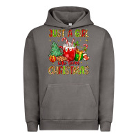 Pigment Tornado just a girl who loves christmas Urban Hoodie - MaliasSmallBusiness