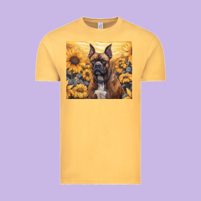 Vintage Tee boxer dog