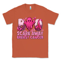 Copper Boo Scare Away Breast Cancer Classic Tee - texasbilliewilder