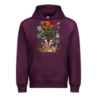 Mauve Wine im the nurse elf Urban Hoodie - MaliasSmallBusiness