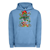 Pigment Pebble Blue im the nurse elf Urban Hoodie - MaliasSmallBusiness