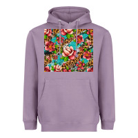 Lavender tropical flowers Heavyweight Hoodie - Artiststas