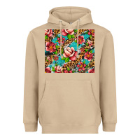 Mushroom tropical flowers Heavyweight Hoodie - Artiststas