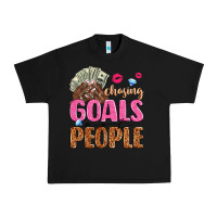 Black chasing goals not people Urban Heavy Tee - texasbilliewilder