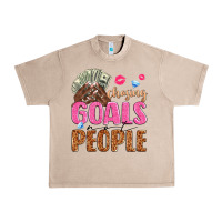 French Oak chasing goals not people Urban Heavy Tee - texasbilliewilder