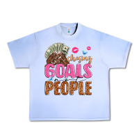 Grape Ice chasing goals not people Urban Heavy Tee - texasbilliewilder