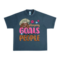 Midnight Navy chasing goals not people Urban Heavy Tee - texasbilliewilder