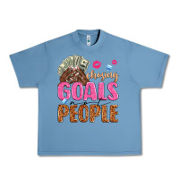 Pebble Blue chasing goals not people Urban Heavy Tee - texasbilliewilder