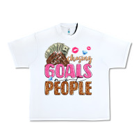 White chasing goals not people Urban Heavy Tee - texasbilliewilder