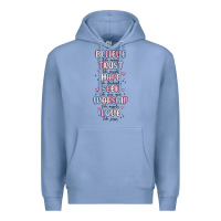 Colony Blue believe like mary trust like joseph valentine s da Premium Hoodie - MaliasSmallBusiness