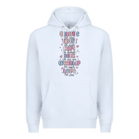 White believe like mary trust like joseph valentine s da Premium Hoodie - MaliasSmallBusiness