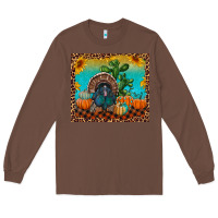 Chestnut turkey and pumpkins Long Sleeve Tee - RanaPortraitStore