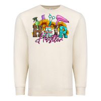Sandshell hair hustler hairstylist Premium Sweatshirt - Artiststas