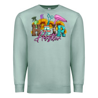 Seafoam hair hustler hairstylist Premium Sweatshirt - Artiststas