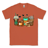 Copper skeleton coffee cups Classic Tee - Zillion Design Studio