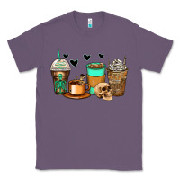 Lavender skeleton coffee cups Classic Tee - Zillion Design Studio