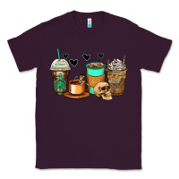 Plum skeleton coffee cups Classic Tee - Zillion Design Studio